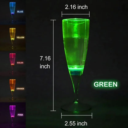 Copas de lujo LED, disfruta cada celebración con esta increíble combinación de copas luminosas