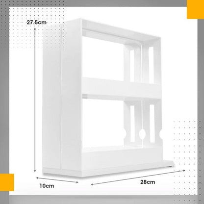 Estante organizador de especias de cocina de doble capa. "Kitchen Spice Organizer"