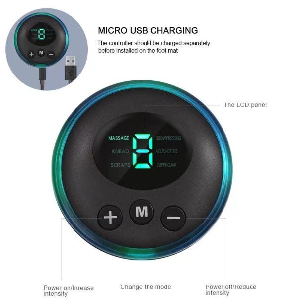 Estera portátil plegable de estimulación de pies eléctrica "Smart Foot "